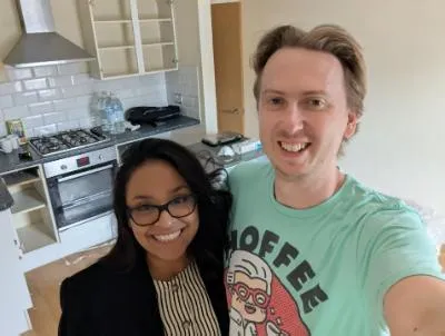 Oliver and Jassmine in their first investment property